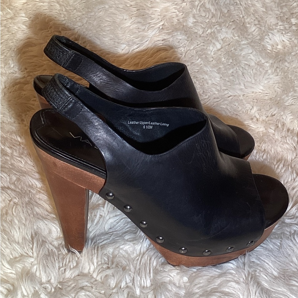 Via Spiga open toe mules size 6.5